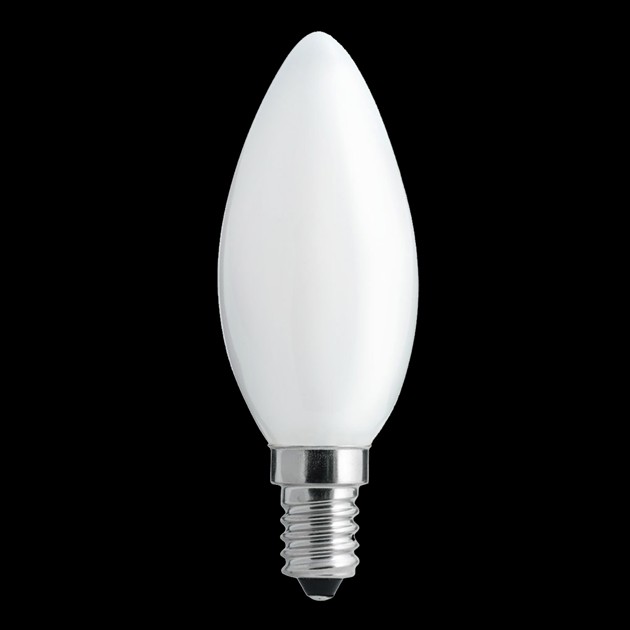 UNI-WHITE kronljus opal E14 5W 2700K dimbar